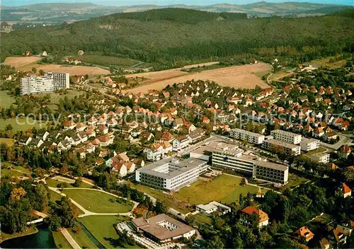 AK / Ansichtskarte Bad Salzuflen Seeterrassen Kurklinik Lipperland der BfA Kurklinik LVA Luftbild Kat. Bad Salzuflen