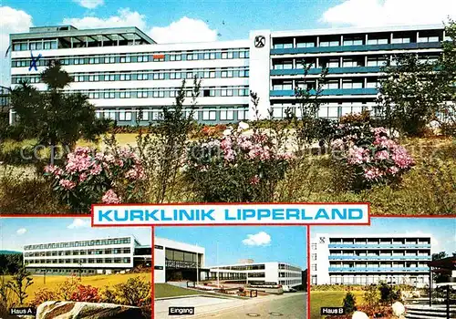 AK / Ansichtskarte Bad Salzuflen Kurklinik Lipperland der BfA Kat. Bad Salzuflen