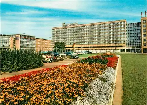 AK / Ansichtskarte Leipzig Karl Marx Platz Post Hotel Deutschland Messestadt Kat. Leipzig