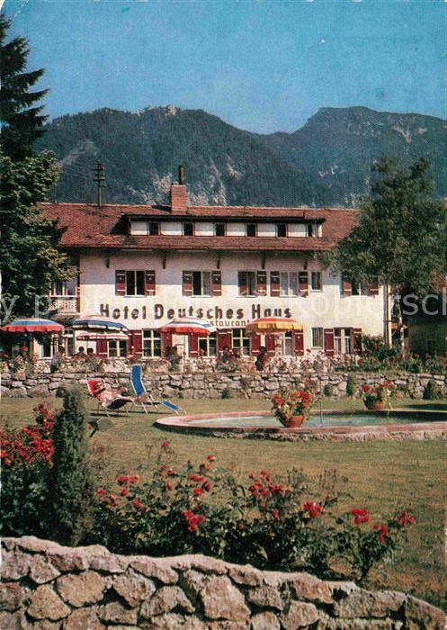 AK / Ansichtskarte Bayrischzell Hotel Deutsches Haus Kat ...