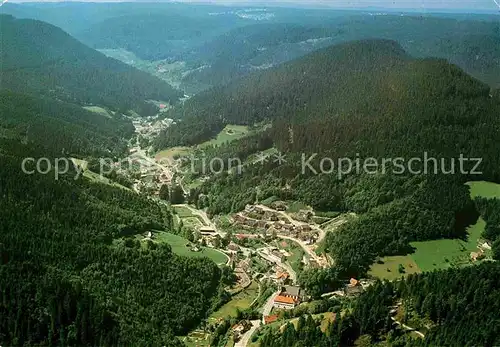 AK / Ansichtskarte Schapbach Panorama Schwarzwald Fliegeraufnahme Kat. Bad Rippoldsau Schapbach