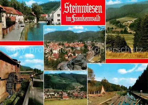 AK / Ansichtskarte Steinwiesen Ortsansichten Panoramen Kat. Steinwiesen