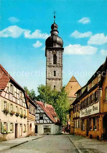 AK / Ansichtskarte Forchheim Oberfranken Kapellenstrasse Sankt Martinskirche Kat. Forchheim