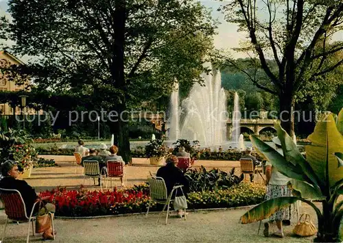 AK / Ansichtskarte Bad Kissingen Rosengarten Kat. Bad Kissingen