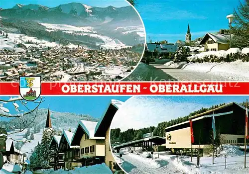 AK / Ansichtskarte Oberstaufen Schrothkurort Winterlandschaft Kat. Oberstaufen