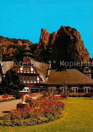 AK / Ansichtskarte Bad Muenster Stein Ebernburg Baederhaus Rheingrafenstein Kat. Bad Muenster am Stein Ebernburg