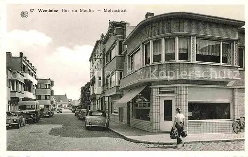 AK / Ansichtskarte Wenduine Rue de Moulin Kat. 
