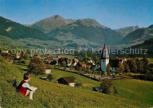 AK / Ansichtskarte Saanen Gifferhorn Wasserngrat Kat. Saanen