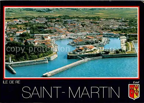 AK / Ansichtskarte Ile de Re Fliegeraufnahme Saint Martin Kat. Saint Martin de Re