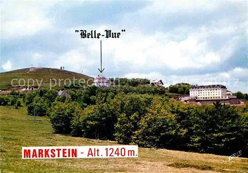 AK / Ansichtskarte Le Markstein Hotel Restaurant Belle Vue Kat. Oderen