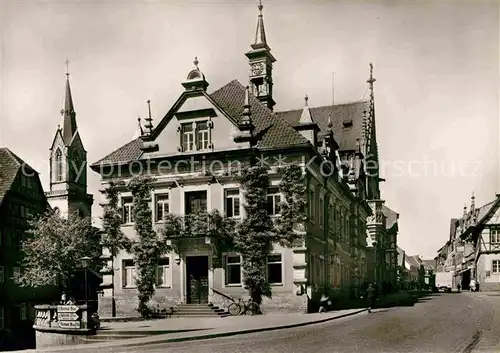 AK / Ansichtskarte Bretten Baden Rathaus Kat. Bretten