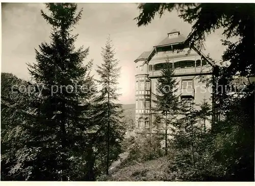 AK / Ansichtskarte Triberg Schwarzwald Schwarzwaldhotel und Kurhaus Waldlust Kat. Triberg im Schwarzwald