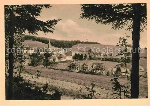 AK / Ansichtskarte Schoenwald Schwarzwald Teilansicht Kat. Schoenwald im Schwarzwald