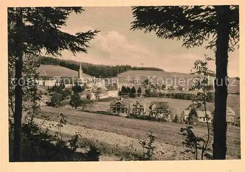 AK / Ansichtskarte Schoenwald Schwarzwald Teilansicht Kat. Schoenwald im Schwarzwald