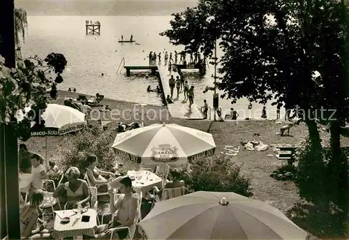 AK / Ansichtskarte Ludwigshafen Bodensee Strandbad Kat. Bodman Ludwigshafen