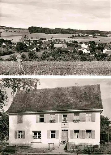 AK / Ansichtskarte Wittenhofen Panorama Schmidmeister Gemischtwaren Kat. Deggenhausertal