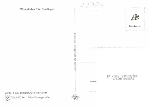 AK / Ansichtskarte Wittenhofen Panorama Schmidmeister Gemischtwaren Kat. Deggenhausertal