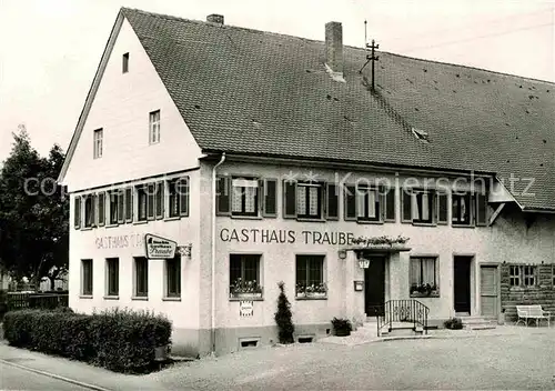 AK / Ansichtskarte Bad Duerrheim Gasthaus Traube Kat. Bad Duerrheim