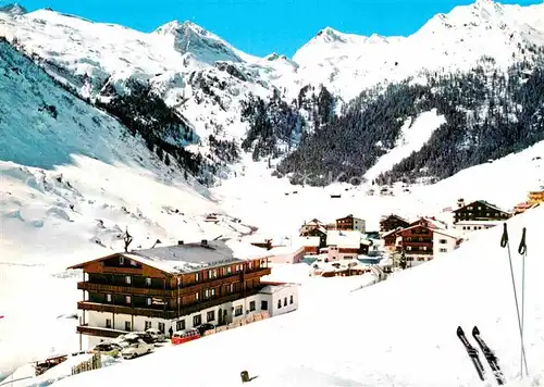 AK / Ansichtskarte Hintertux Zillertal Hotel Alpenhof Gaststaette Berghof Kat. Tux