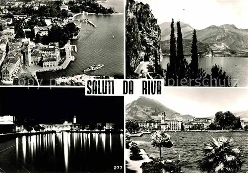 AK / Ansichtskarte Riva del Garda Fliegeraufnahme Panorama Teilansicht  Kat. 