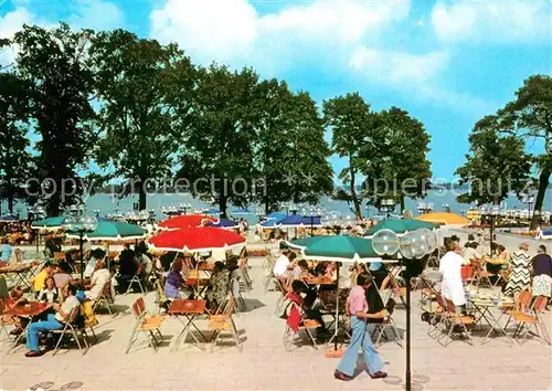 AK / Ansichtskarte Berlin Mueggelsee Konsum Gaststaette Ruebezahl Strand Restaurant Kat. Berlin