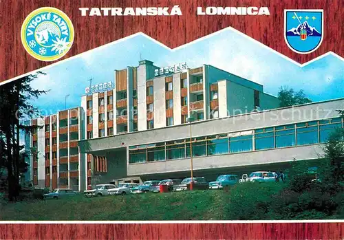 AK / Ansichtskarte Tatranska Lomnica Hotel Slovan Kat. Tschechische Republik