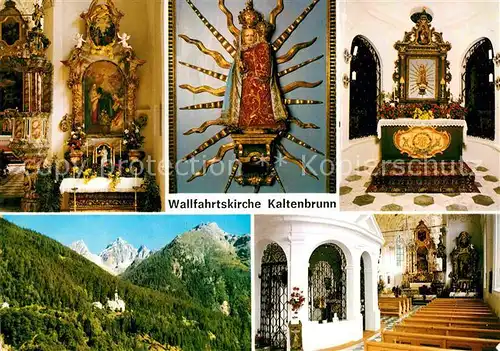 AK / Ansichtskarte Kaltenbrunn Tirol Wallfahrtskirche Kat. Kaunertal