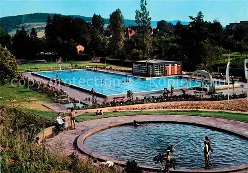 AK / Ansichtskarte Reichelsheim Odenwald Schwimmbad im Naturpark Kat. Reichelsheim (Odenwald)