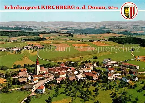 AK / Ansichtskarte Kirchberg Donau Fliegeraufnahme Kat. Kirchberg ob der Donau