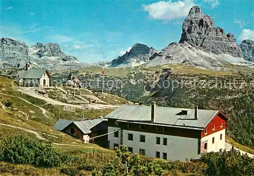 AK / Ansichtskarte Monte Piana Dolomiten Rifugio Maggiore Bosi