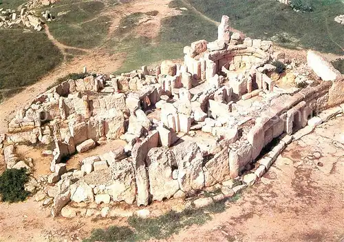 AK / Ansichtskarte Malta Fliegeraufnahme Prehistoric Temples Magar Quim Kat. Malta