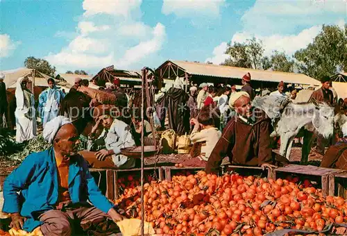 AK / Ansichtskarte Maroc Marokko Markt Kat. Marokko