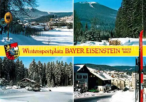 AK / Ansichtskarte Bayerisch Eisenstein Wintersportplatz Kat. Bayerisch Eisenstein