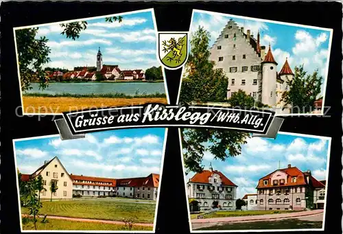 AK / Ansichtskarte Kisslegg Panorama Schloss Ortsansichten Kat. Kisslegg