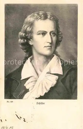 AK / Ansichtskarte Schiller Friedrich  Kat. Dichter