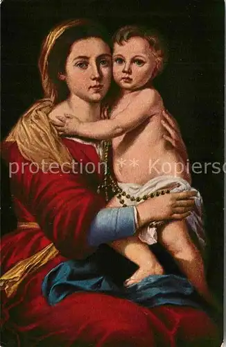AK / Ansichtskarte Murillo B. E. Madonna mit Christkind  Kat. Persoenlichkeiten