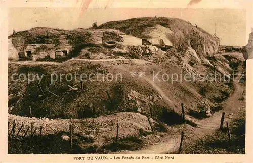 AK / Ansichtskarte Fort de Vaux Les Fosses du Fort  Kat. Verdun