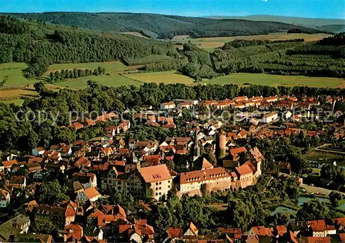 AK / Ansichtskarte Schlitz Burgenstadt Fliegeraufnahme Kat. Schlitz