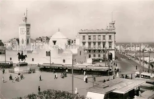 AK / Ansichtskarte Alger Algerien Place du Gouvernement general 