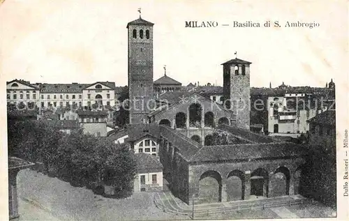 AK / Ansichtskarte Milano Basilica di S. Ambrogio  Kat. Italien