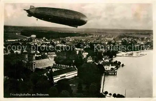 AK / Ansichtskarte Zeppelin Friedrichshafen Bodensee  Kat. Flug