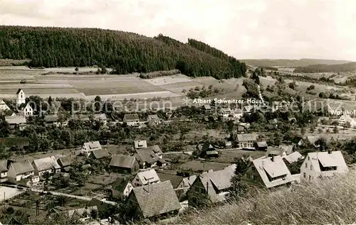 AK / Ansichtskarte Glatten Freudenstadt Albert Schweizer Haus Kat. Glatten