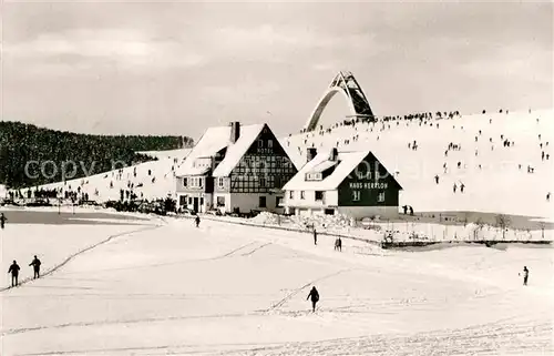 AK / Ansichtskarte Winterberg Hochsauerland hotel Pension Haus Herrloh Kat. Winterberg