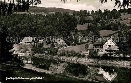 AK / Ansichtskarte St Blasien Gasthof Cafe Huettelbuck Kat. St. Blasien