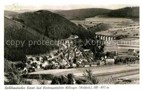 AK / Ansichtskarte Willingen Sauerland Panorama  Kat. Willingen (Upland)