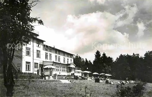 AK / Ansichtskarte Walkenried Berghotel Stoeberhai Kat. Walkenried