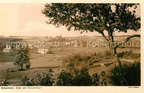 AK / Ansichtskarte Gillenfeld Eifel Pulvermaar