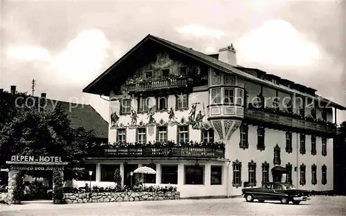 AK / Ansichtskarte Kochel See Hotel Schmied von Kochel Kat. Kochel a.See