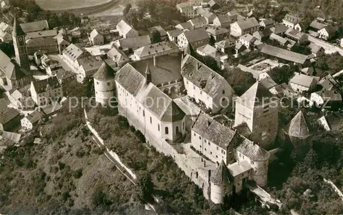 AK / Ansichtskarte Woerth Donau Fliegeraufnahme Schloss Kat. Woerth a.d.Donau