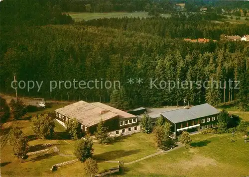 AK / Ansichtskarte Braunlage Fliegeraufnahme Jugendherberge Kat. Braunlage Harz